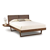 Contour Bed with Self Nightstand