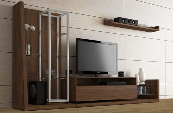 Createch Meteor Entertainment Wall Systems