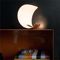 Luceplan Curl Table Lamp